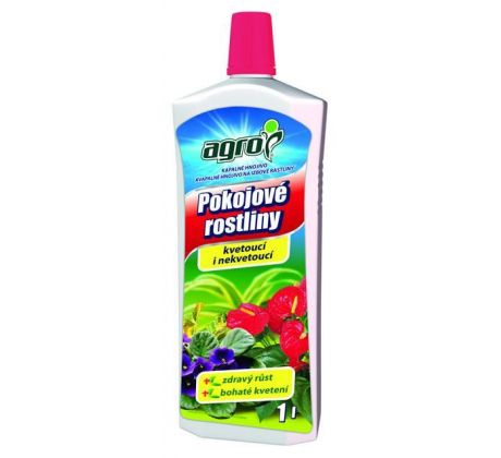 Agro kvapalné hnojivo na izbové rastliny 1 l