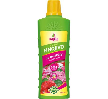 Kapka - Hnojivo na muškáty 500 ml