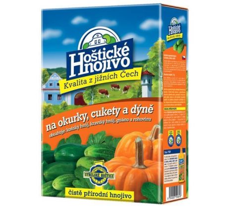Hoštické hnojivo na uhorky a cukety 1kg