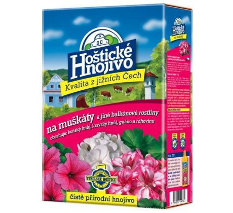 Hoštické hnojivo na muškáty 1kg