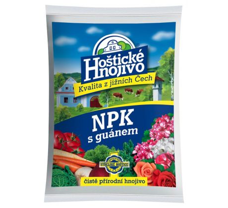 Hoštické NPK hnojivo s guanom 1 kg