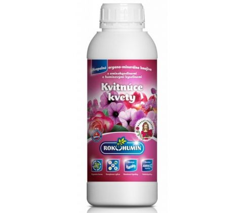 Letničky a balkónové kvety Rokohumin 1l