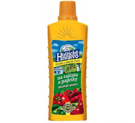 Hoštické hnojivo na rajčiny a papriku 500ml