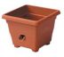 Samozavlažovací kvetináč Bergamot 35x35 TERAKOTA
