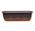 Plastia samozavlažovací truhlík Mareta 60x20x18 čoko + bronz