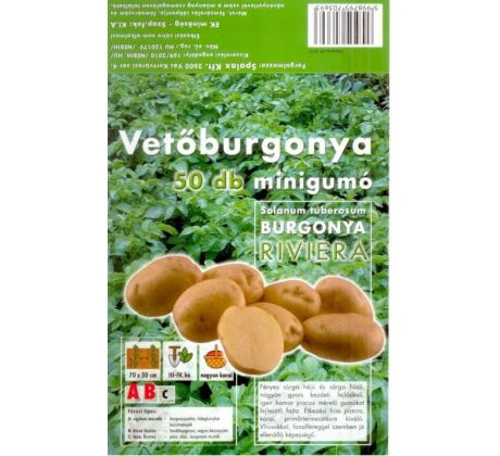 Holandské sadivo zemiakov / minihľuzy 50ks - RIVIERA